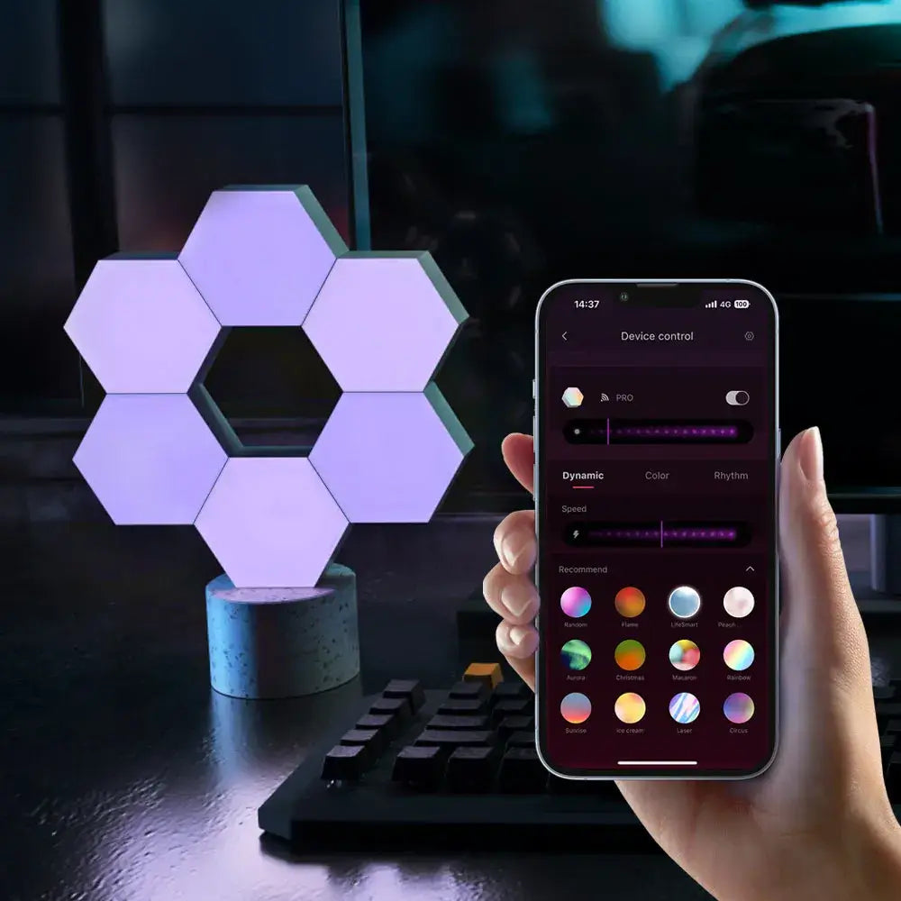 COLOLIGHT Hexagon 6 PCS Light Kit