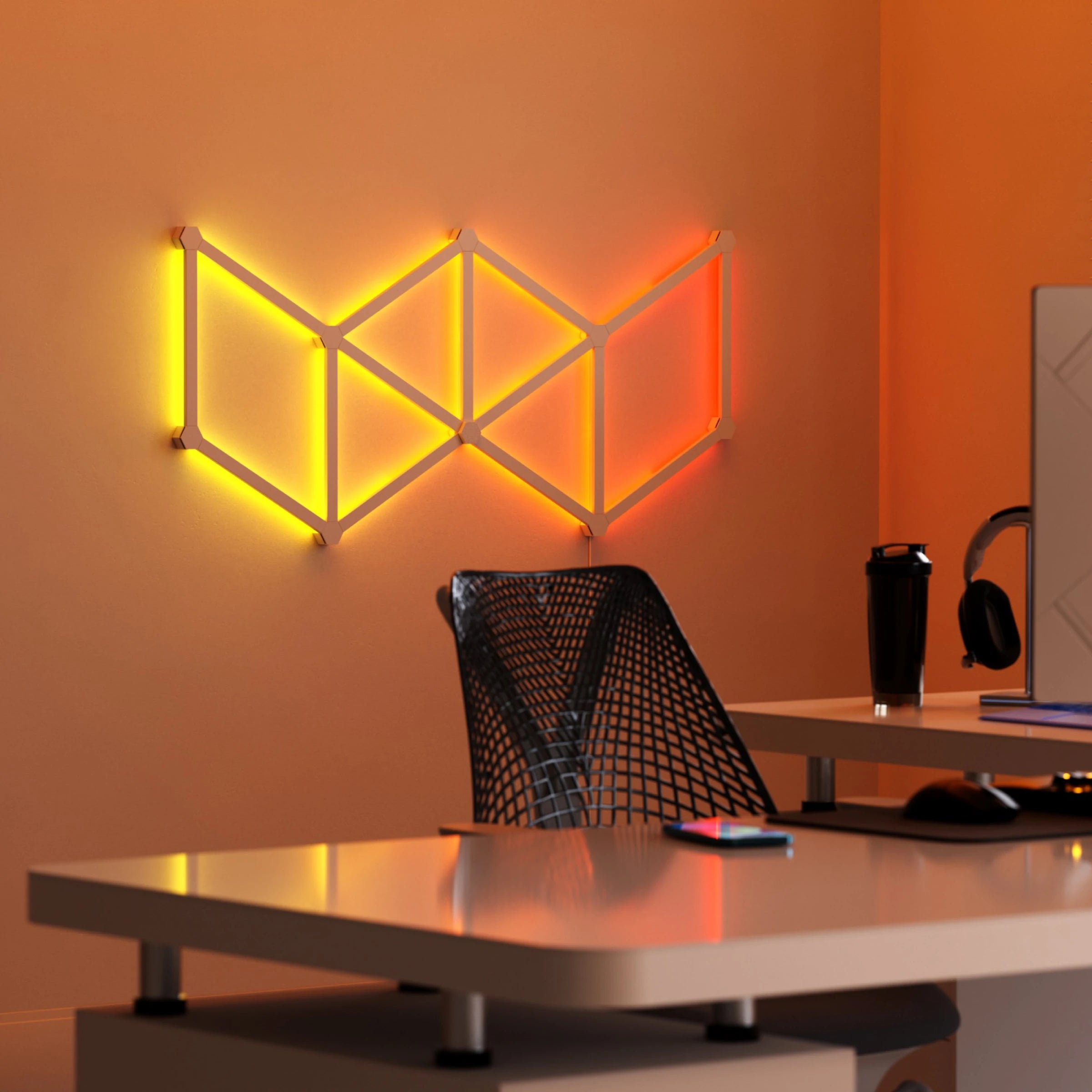 Nanoleaf Lines LED Light Bars – 15 Pack Smarter Kit