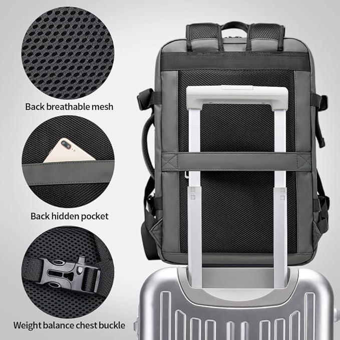 BANGE Digital Nomad Travel Backpack - Grey-DIVERSITY