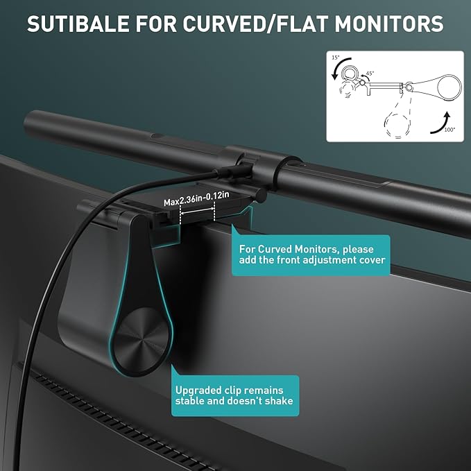 Quntis Monitor Light Bar PRO+ with Remote Control