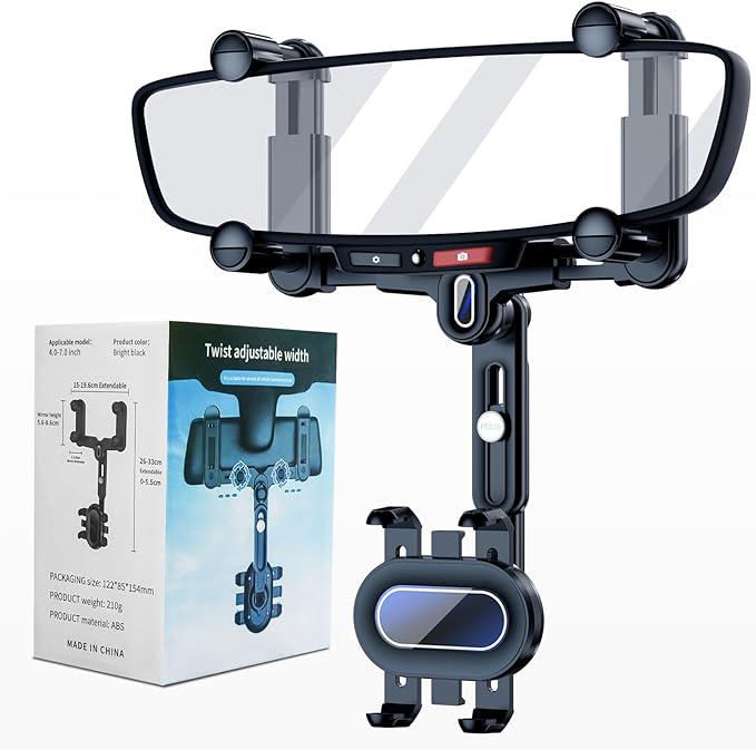 Retractable Car Phone Holder Mount
