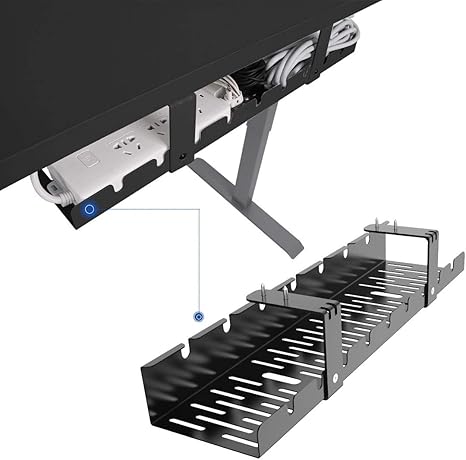 Flexispot Cable Management Tray - Black