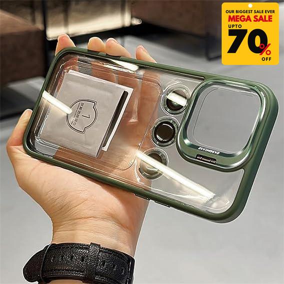 Transparent Lens Ring iPhone Case-DIVERSITY