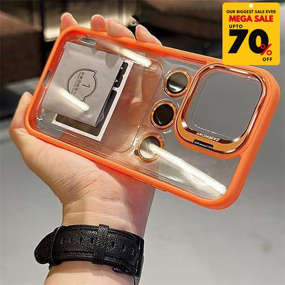 Transparent Lens Ring iPhone Case-DIVERSITY