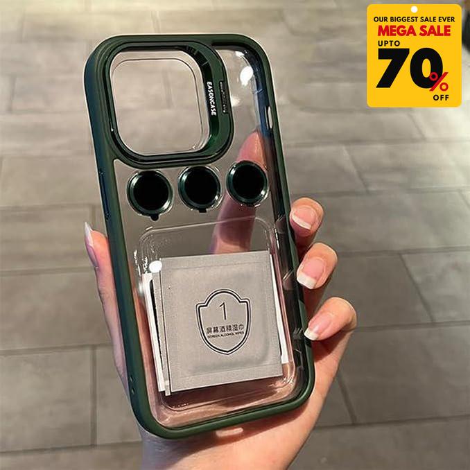 Transparent Lens Ring iPhone Case-DIVERSITY