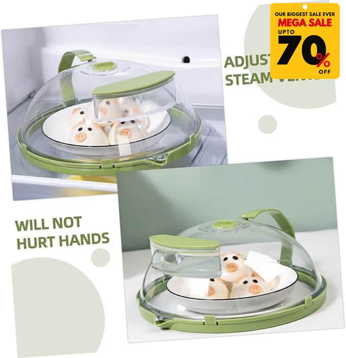 Anti-Splash Microwave Food Cover-DIVERSITY