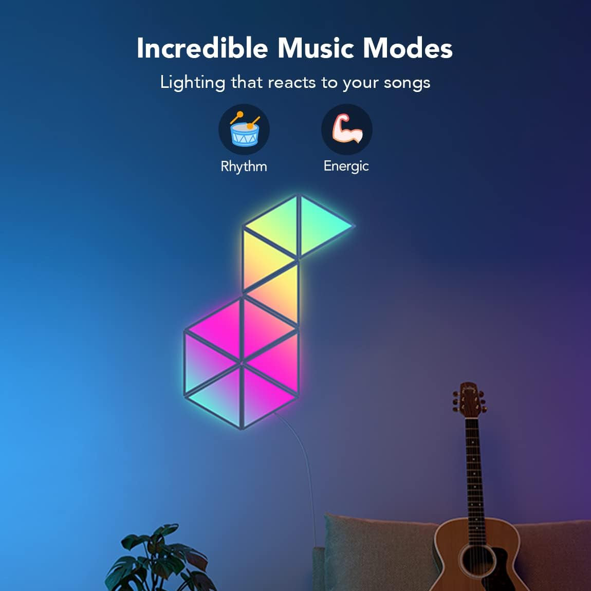 Govee Glide Triangle Smart LED Light Panels