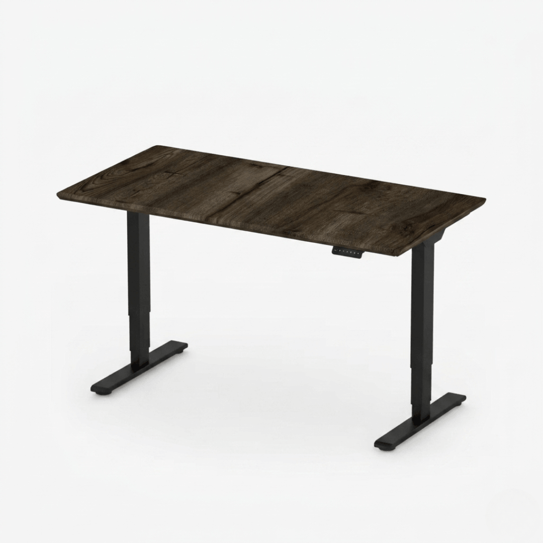 #Top Color_Rustic Walnut Frame Color_Black