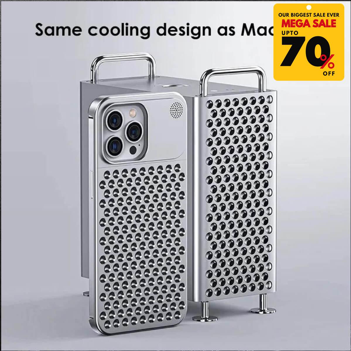 ALPHA Hybrid Metal Mesh iPhone Case-DIVERSITY