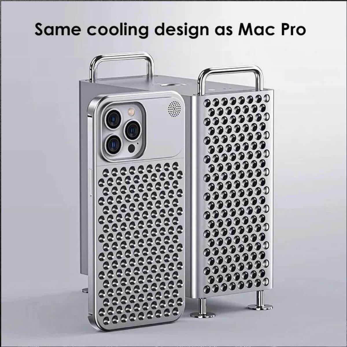 ALPHA Hybrid Metal Mesh iPhone Case-DIVERSITY