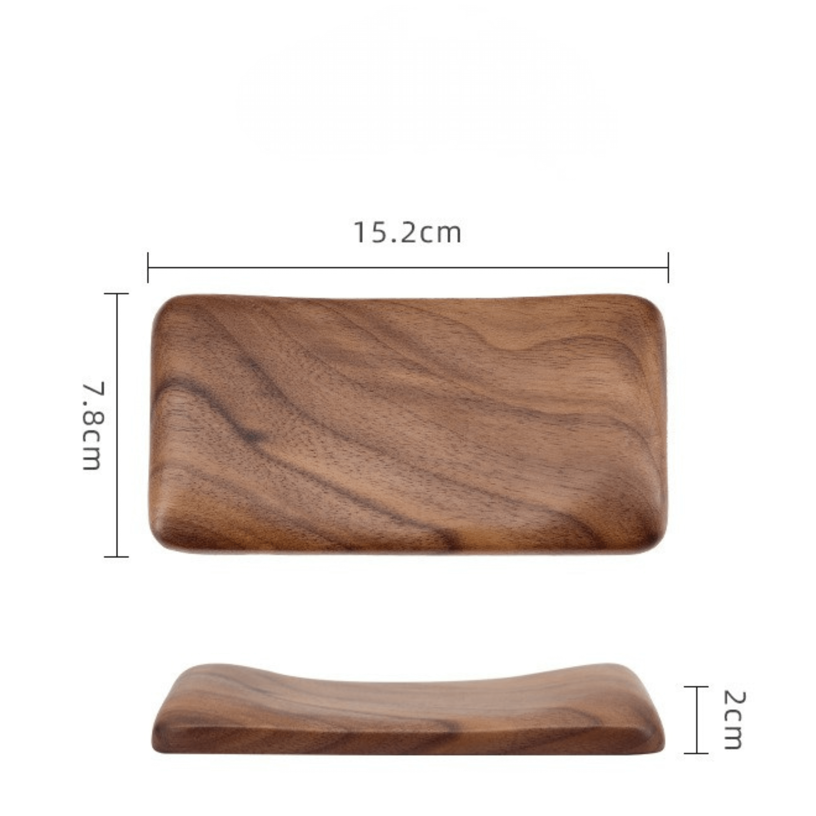 Wooden Keyboard & Mouse Wrist Rest