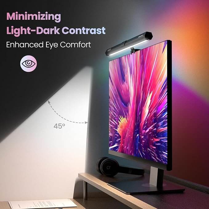 Quntis LED ScreenLinear RGB Dual Light Monitor Light Bar (15.7")