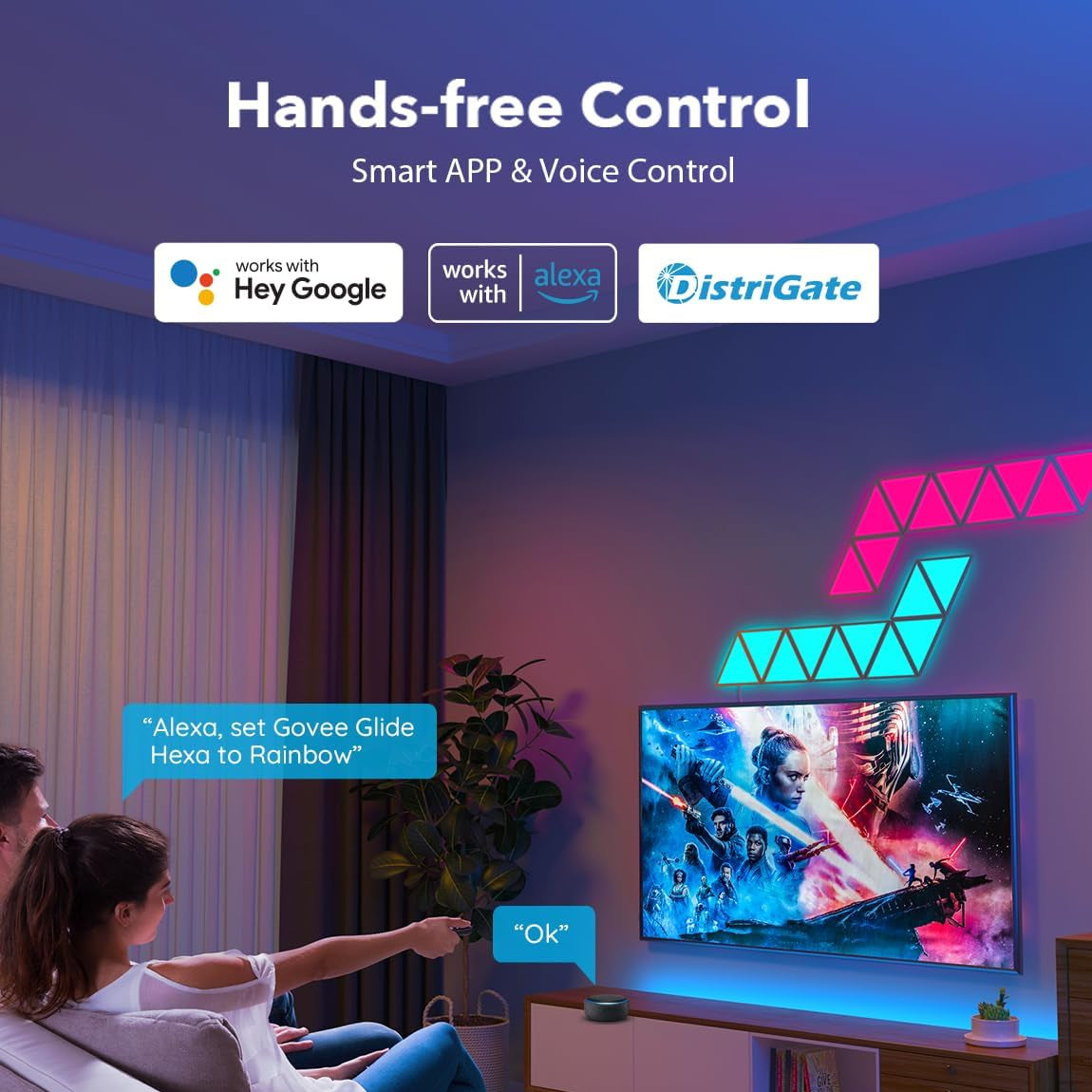 Govee Glide Triangle Smart LED Light Panels