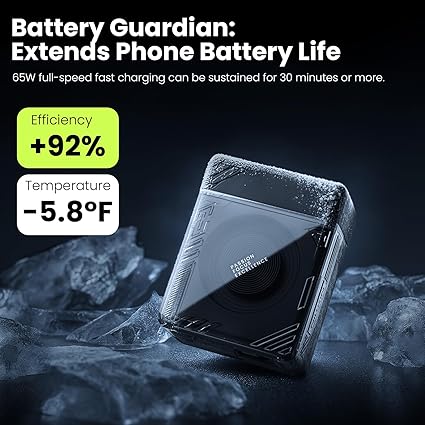 NILLKIN IceCore Retractable 65W GaN Charger