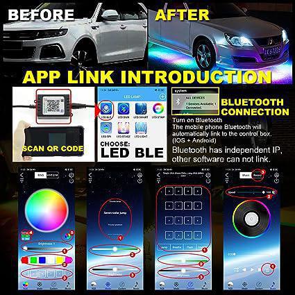 Car Chassis RGB Light - 4 PCS