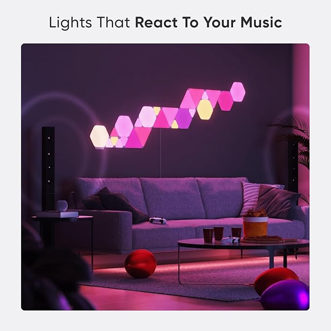 Nanoleaf Shapes Hexagons Starter Kit with 9 Light Panels