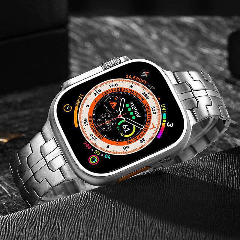 Titanium Chronolink Bracelet For Apple Watch-DIVERSITY