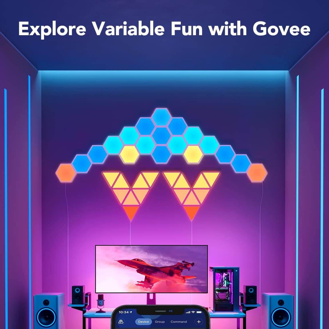 Govee Glide Hexa Light Panels
