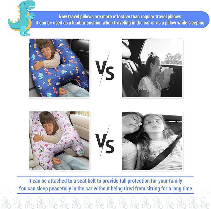 Kids Car Travel Pillow-DIVERSITY
