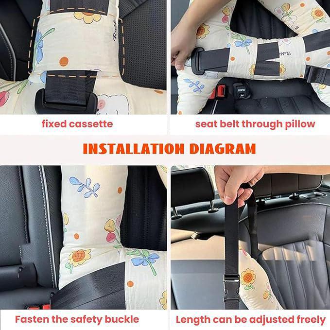 Kids Car Travel Pillow-DIVERSITY