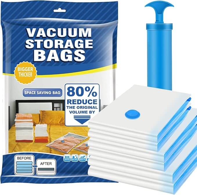 Space Saver Vacuum Storage Bags With Pump
