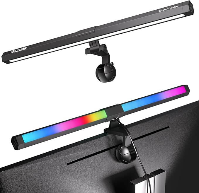Quntis LED ScreenLinear RGB Dual Light Monitor Light Bar (15.7")