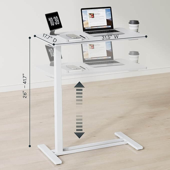 FlexiSpot - H7 Height Adjustable Table - White