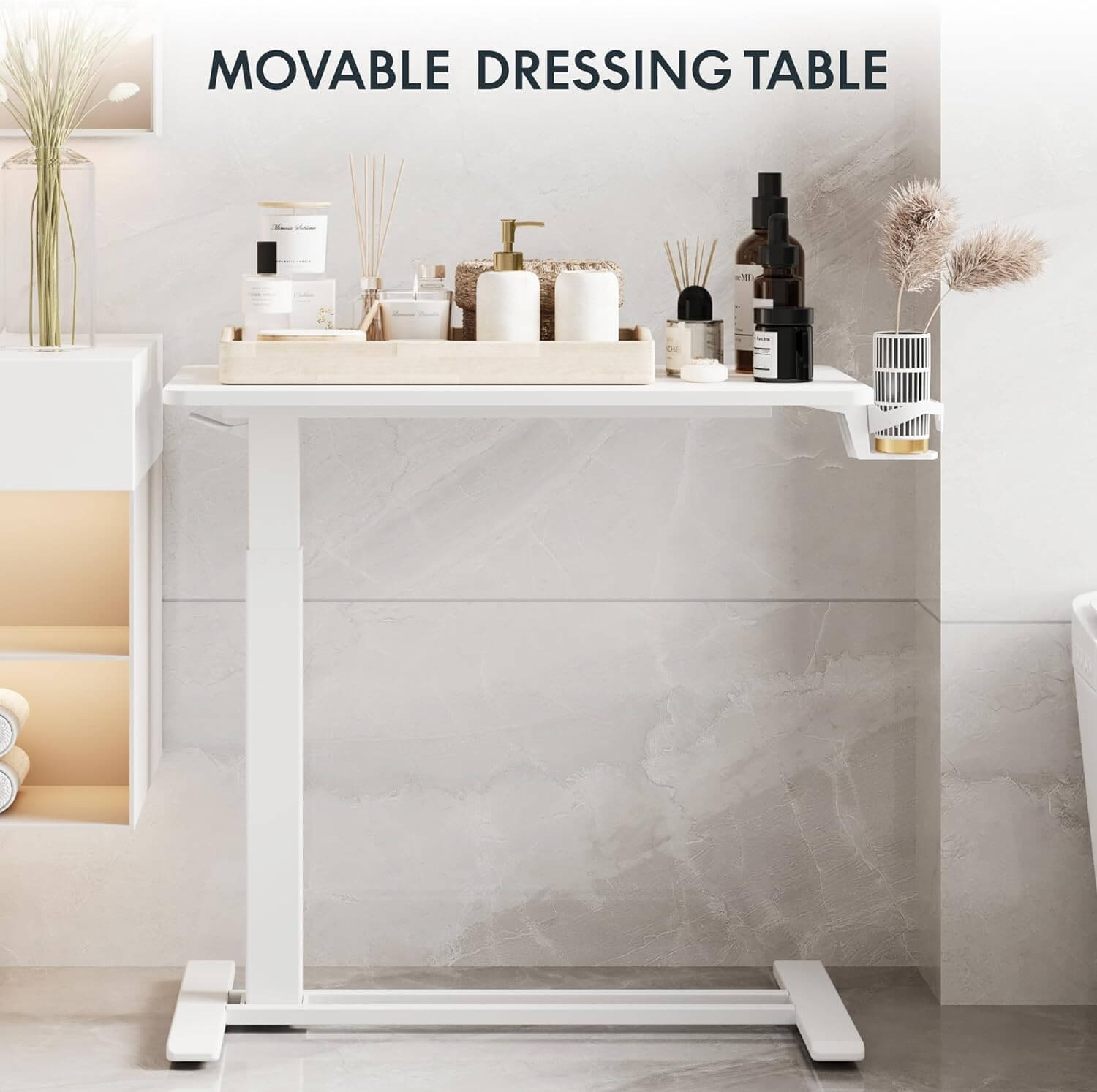 FlexiSpot - H7 Height Adjustable Table - White