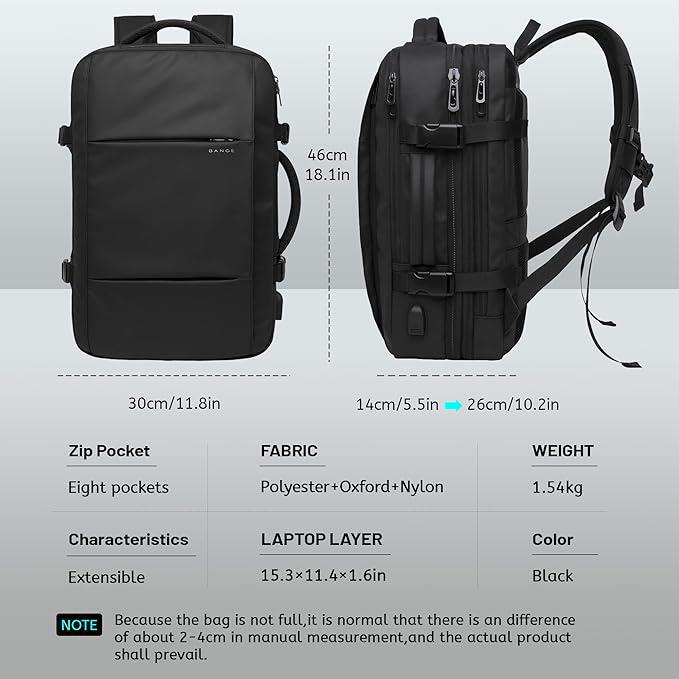 BANGE Digital Nomad Travel Backpack - Blue-DIVERSITY