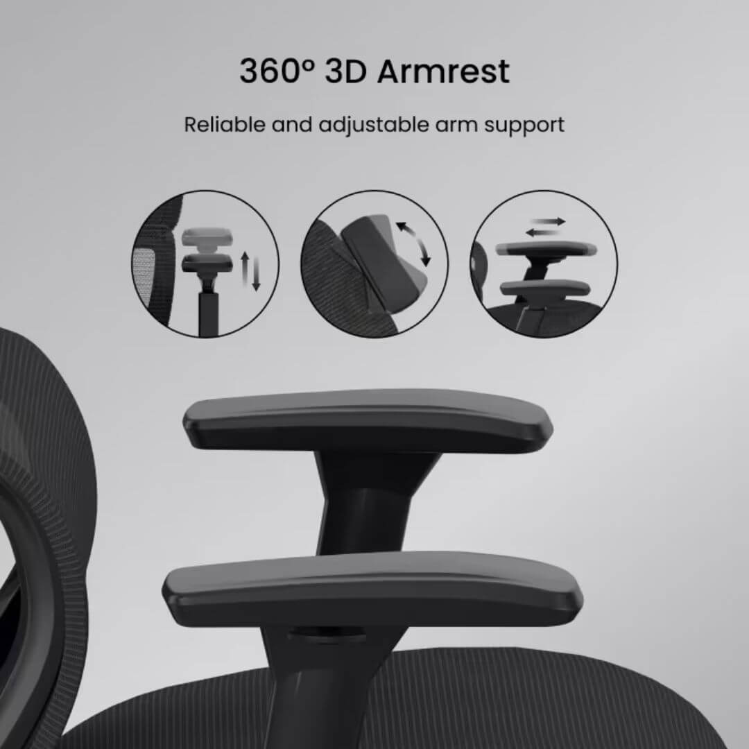 Flexispot C7 - Premium Ergonomic Mesh Office Chair With Foot Rest