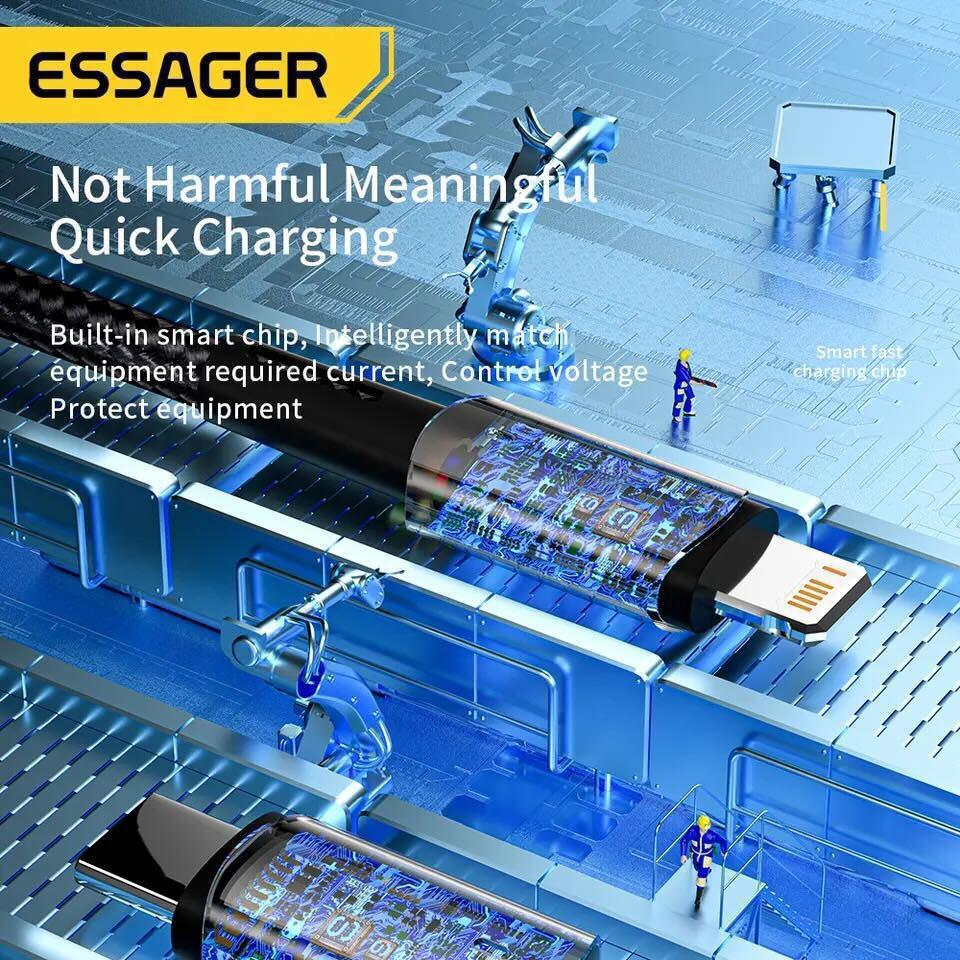 Essager 27W Type-C iPhone Charging Cable-DIVERSITY