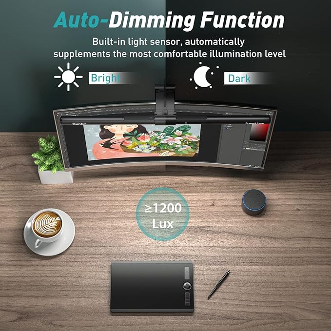 Quntis Monitor Light Bar PRO+ with Remote Control