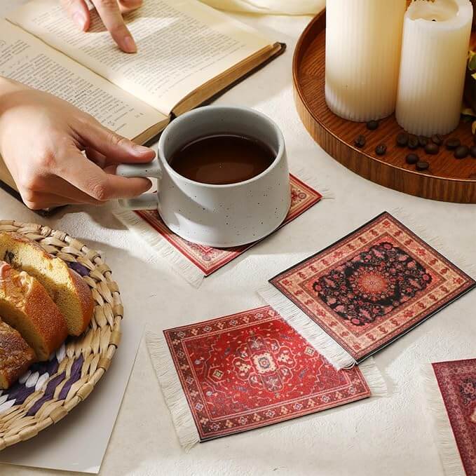 Mini Rug Coasters