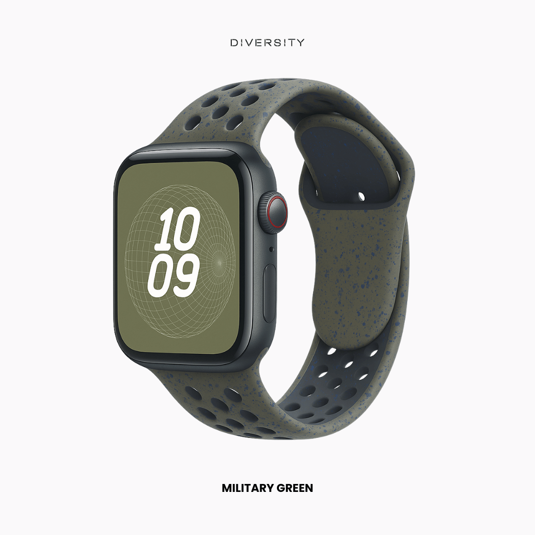 AirLoop Band For Apple Watch - Military Green