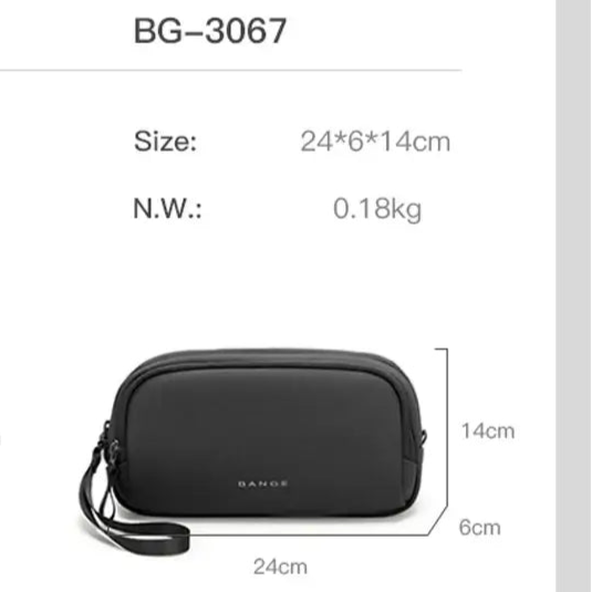 BANGE Tech Pouch Organizer Case