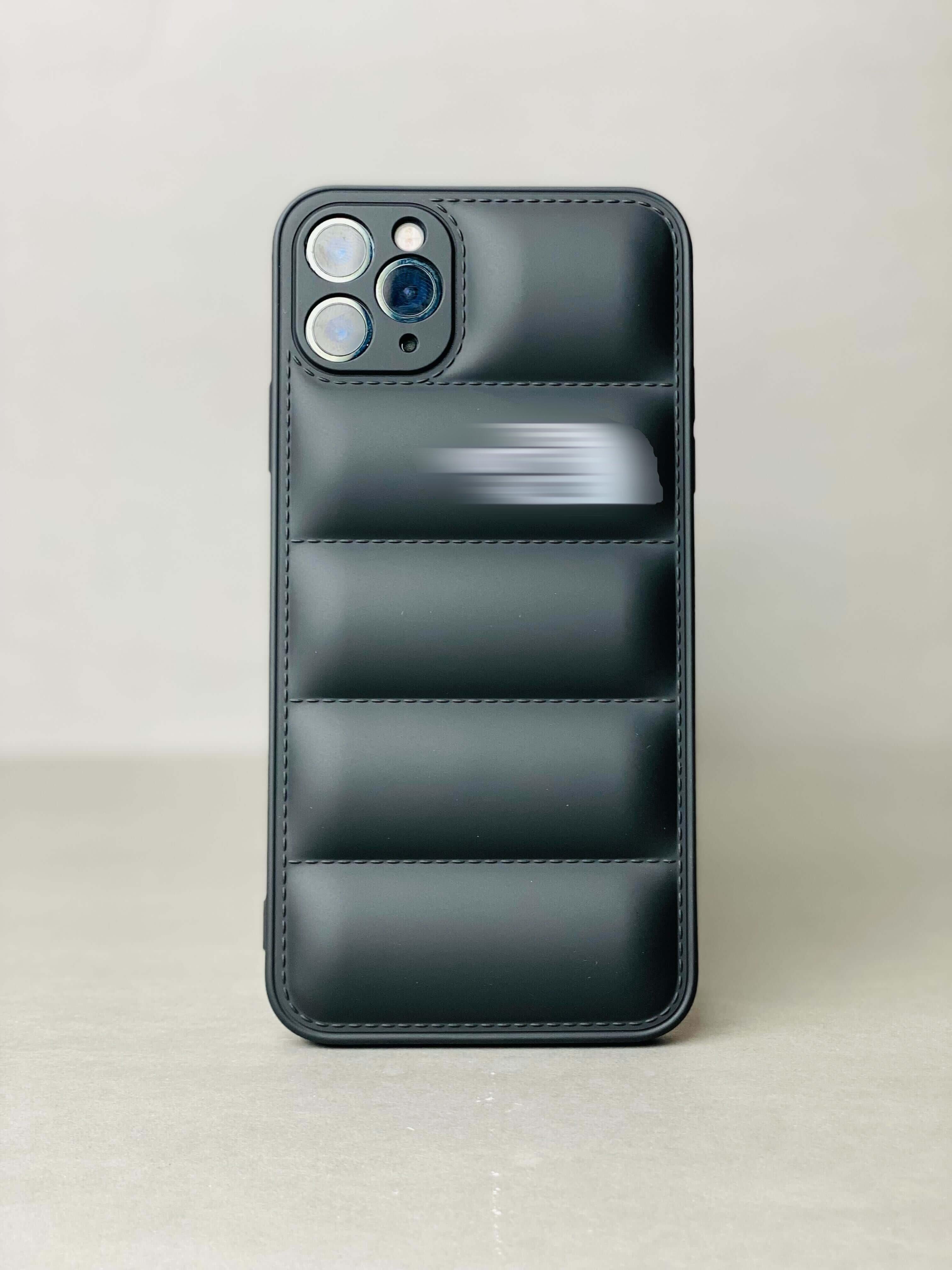 Puffer iPhone Cover - Black