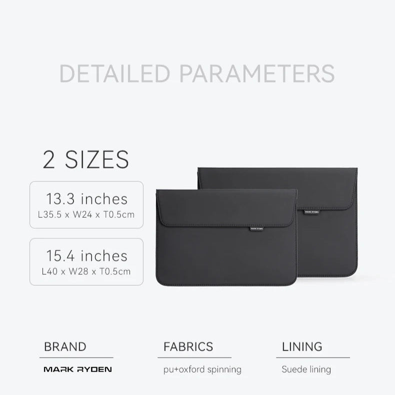 MARK RYDEN - Sheer Professionals Laptop Sleeve - Black