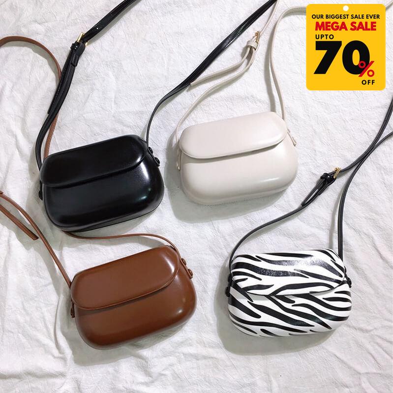 Minor Fault Leather Saddle Bag-DIVERSITY