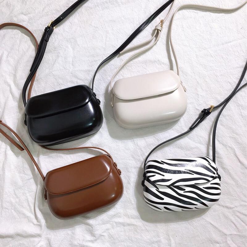 Minor Fault Leather Saddle Bag-DIVERSITY