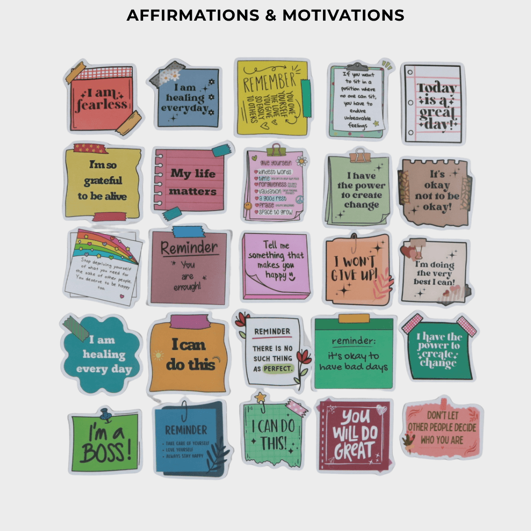 Aesthetic Decorative Stickers For Laptop & Journal