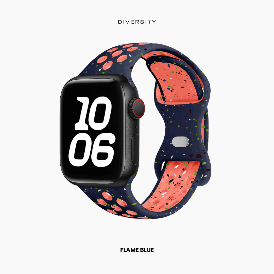 AirLoop Band For Apple Watch - Flame Blue