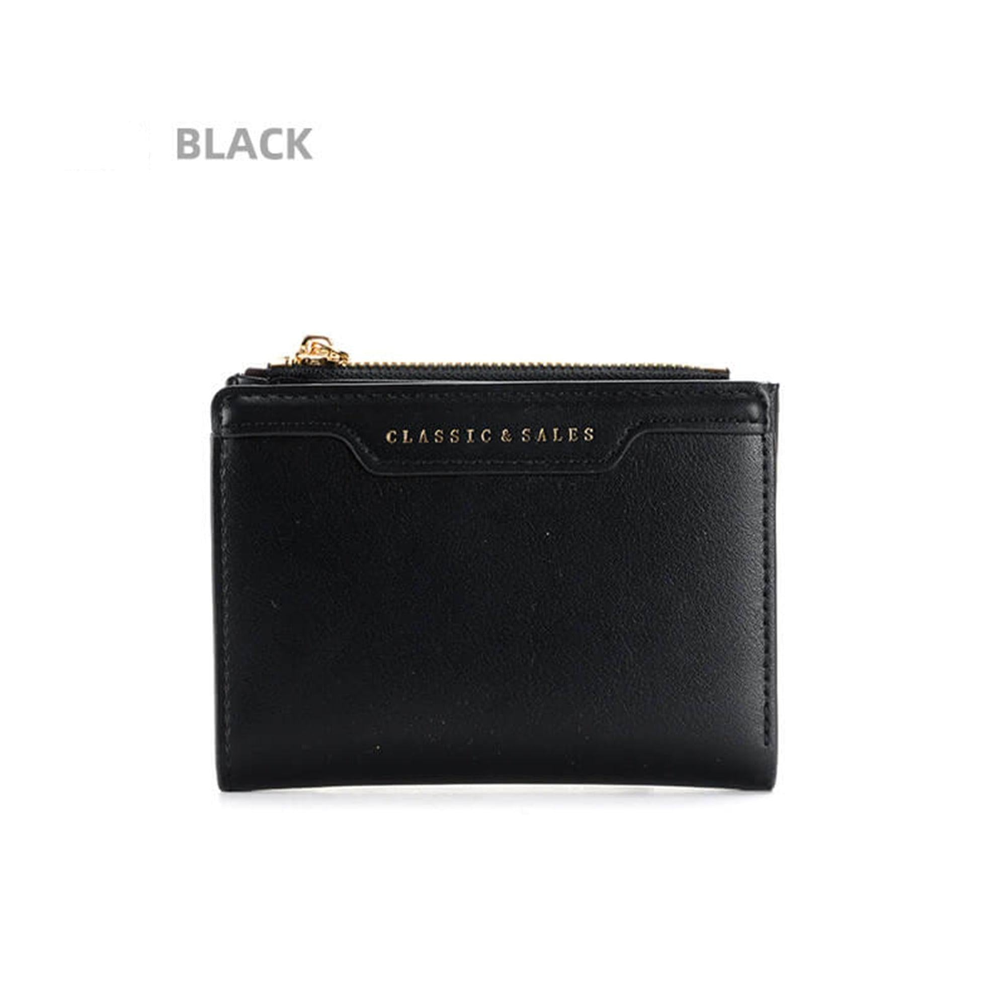 Women's Leather Compact Wallet-DIVERSITY