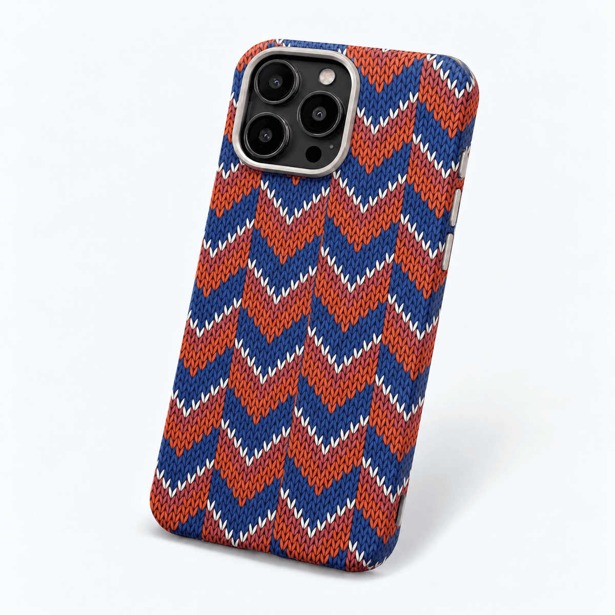 BOHEMIAN Style iPhone Case - Red & Blue