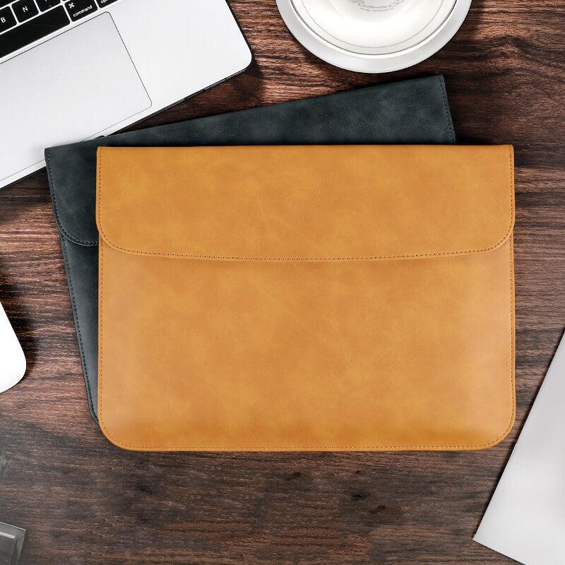 PU Leather Laptop Sleeve With Power Pouch-DIVERSITY
