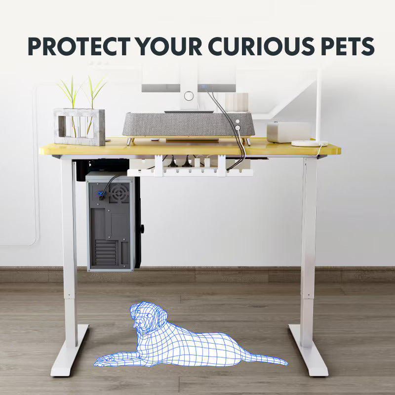 Flexispot Cable Management Tray - White