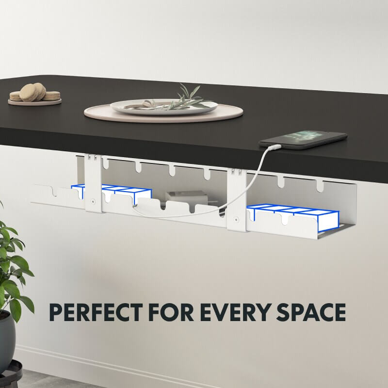 Flexispot Cable Management Tray - White