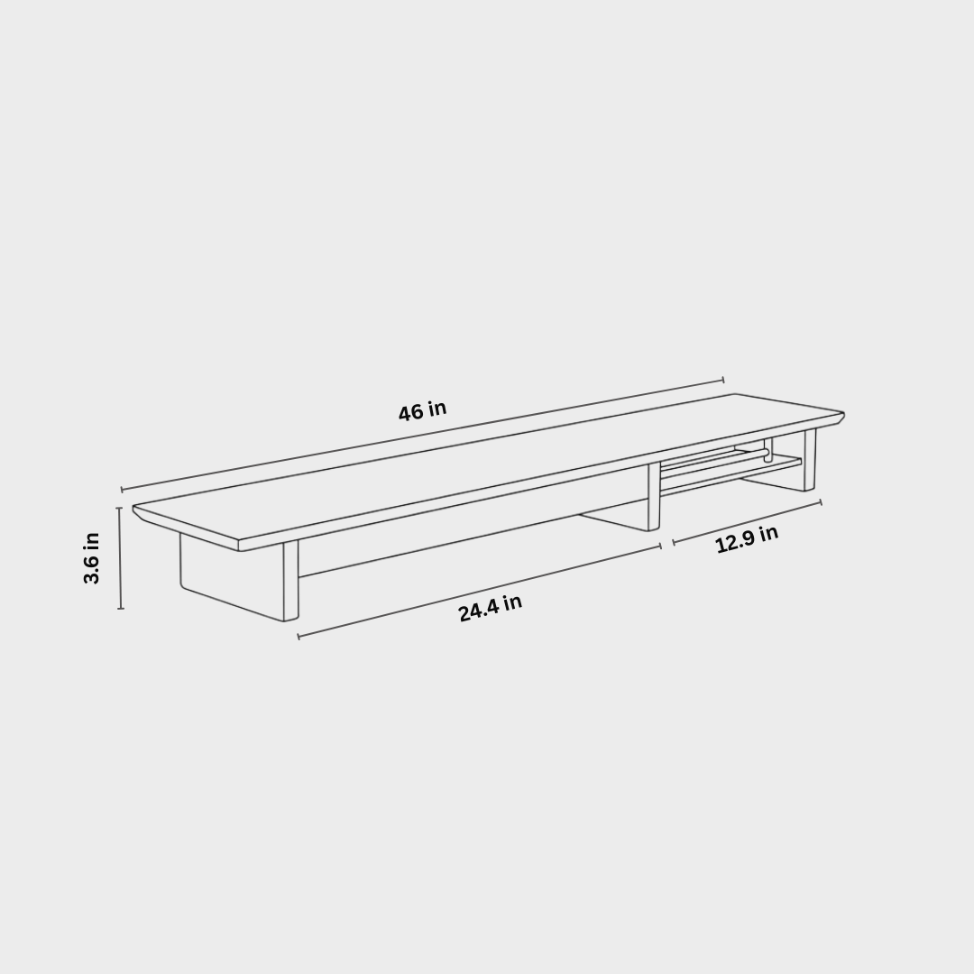 Desk Shelf With Tray