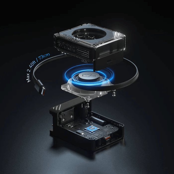 NILLKIN IceCore Retractable 65W GaN Charger