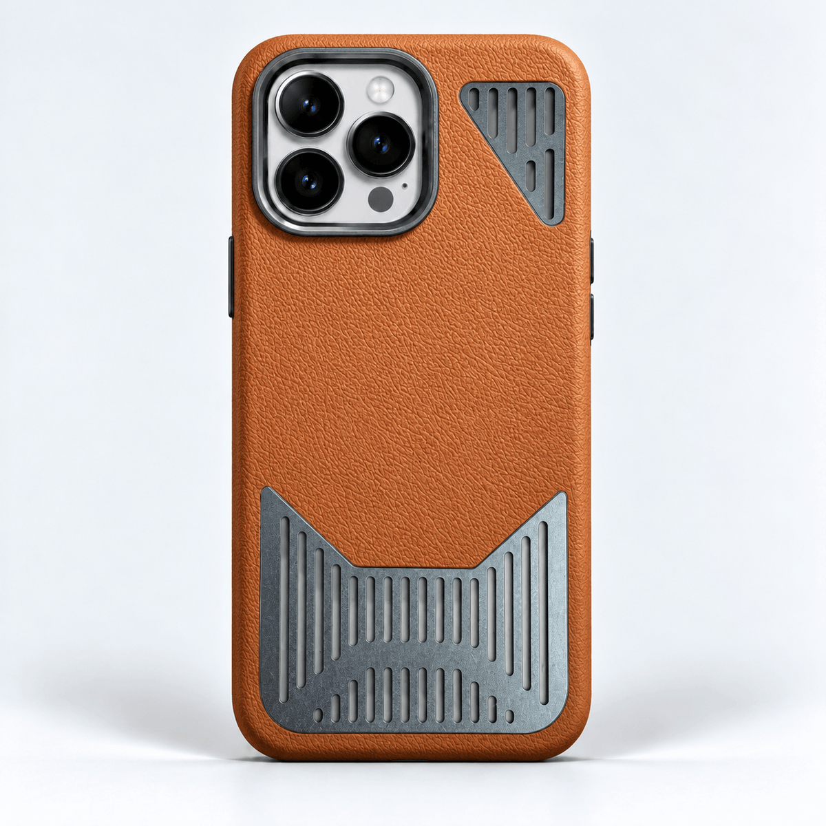 Minor Fault LeatherBolt Armor iPhone Case - Brown