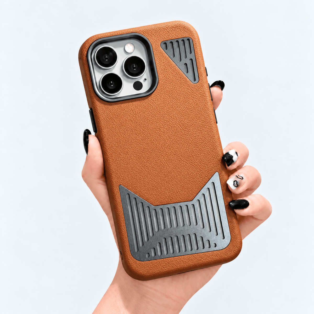 Minor Fault LeatherBolt Armor iPhone Case - Brown